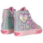 Girls Multi-Colored UnicornTrainers, 1, hi-res