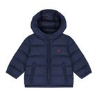 Baby Boys Naby Blue Logo Puffer Jacket, 1, hi-res