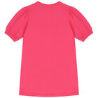 فستان بطبعة حقيبة باللون الزهري , 1, hi-res