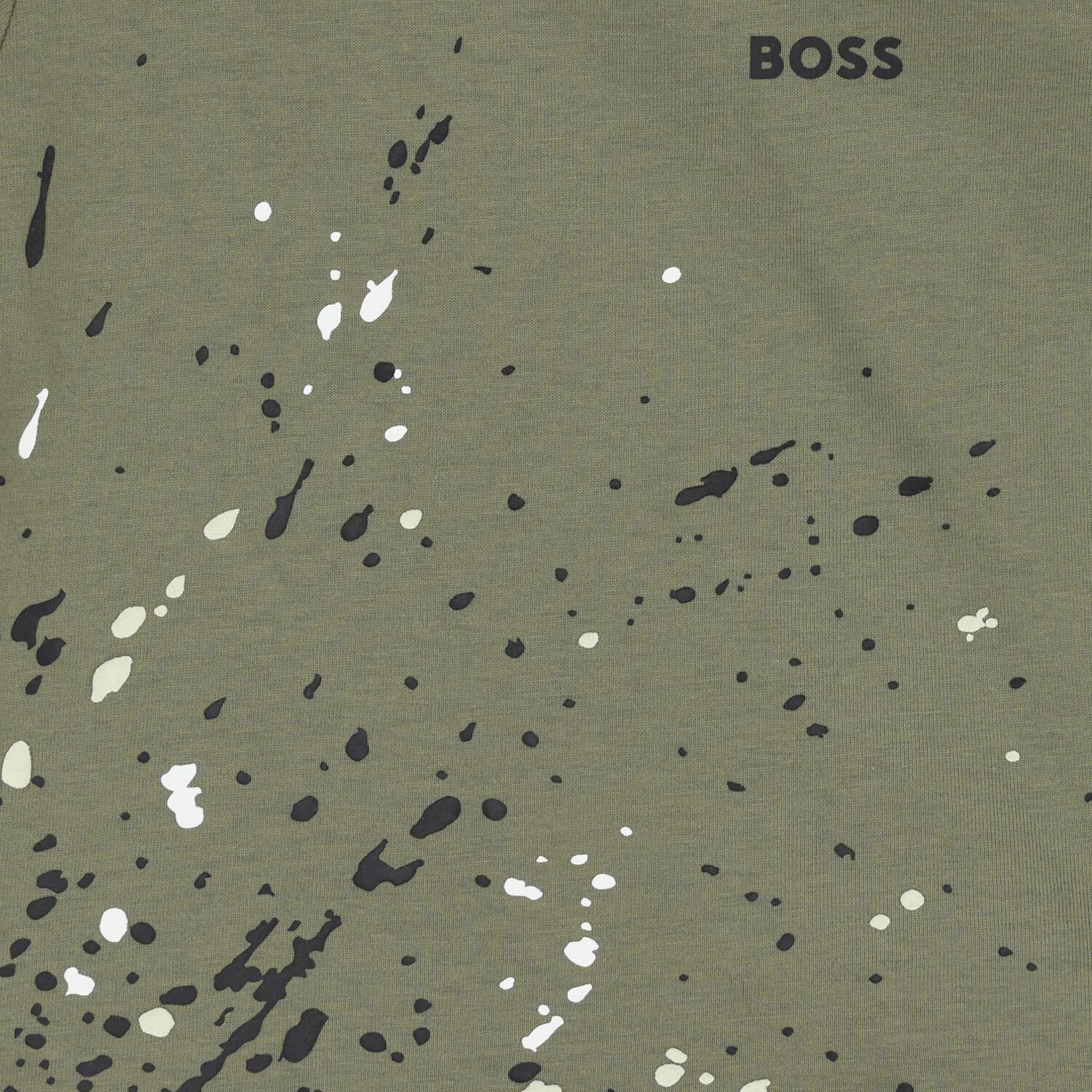 Younger Boys Green Logo T-Shirt, 1, hi-res