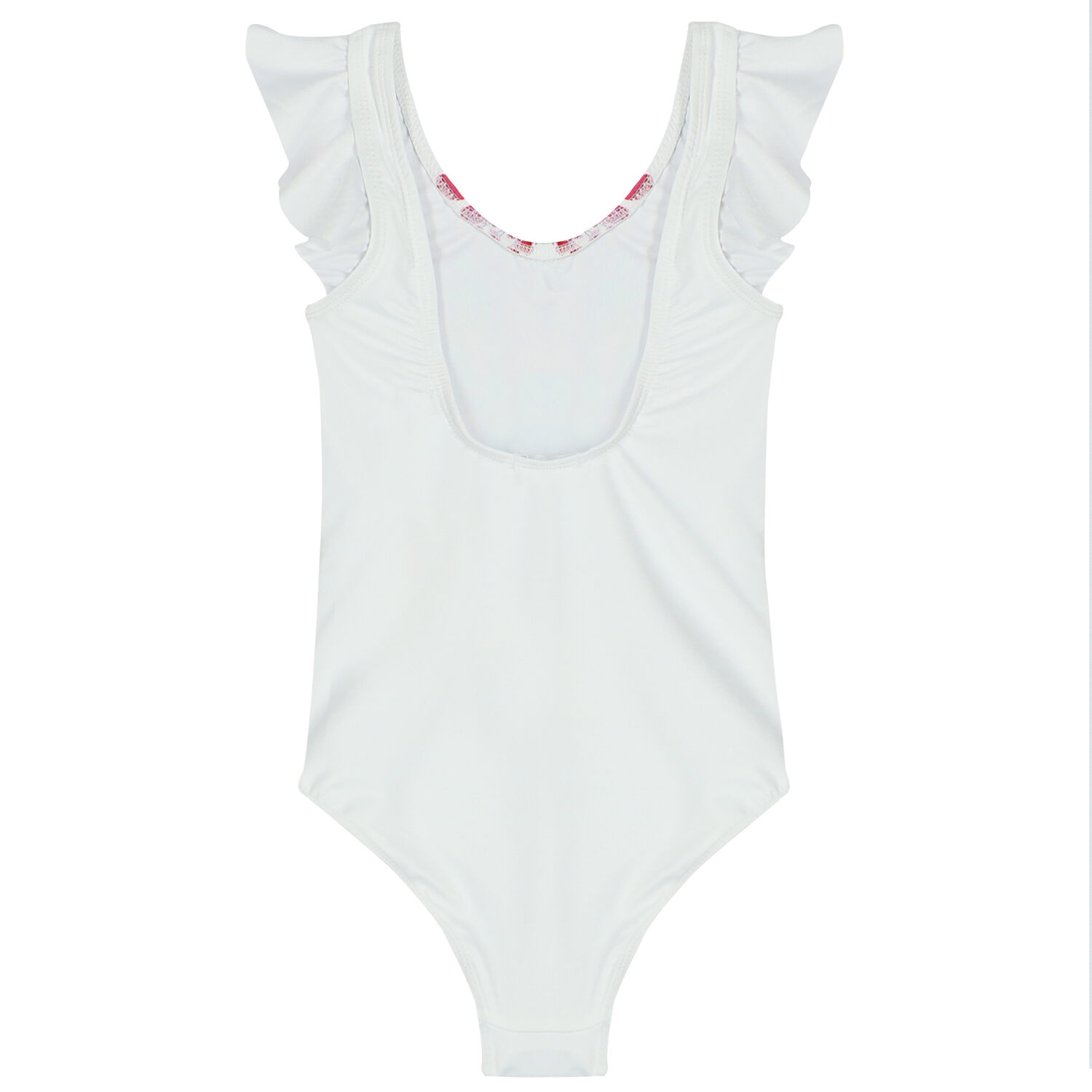 مايوة بنات بالزهور باللون الابيض, 1, hi-res image number null