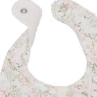 Baby Girls Pink Floral Bib, 1, hi-res