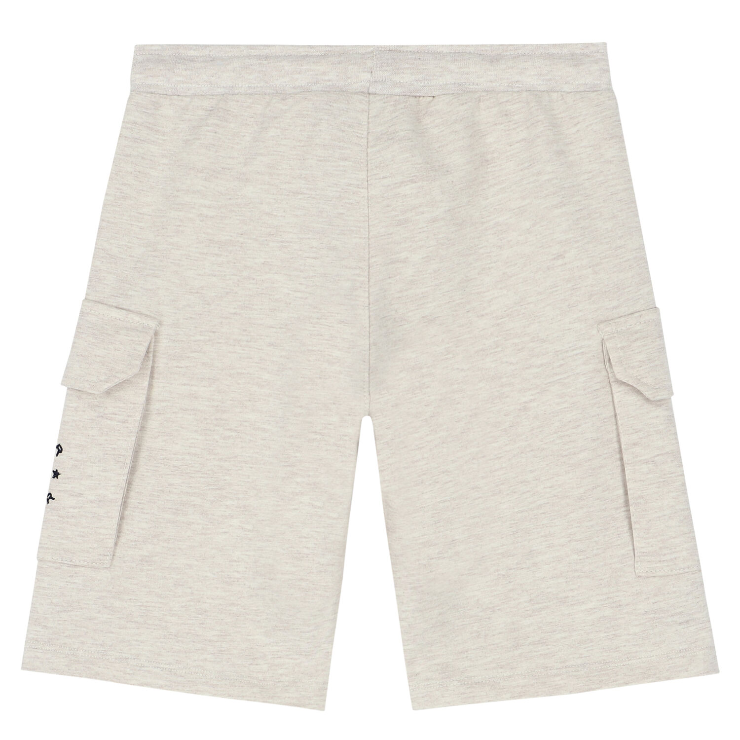 Boys Beige Logo Shorts, 2, hi-res image number null