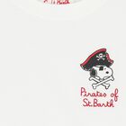 Boys White Pirates of St Barth Snoopy T-Shirt, 1, hi-res
