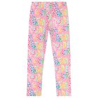 Girls Pink Logo Leggings Set, 1, hi-res