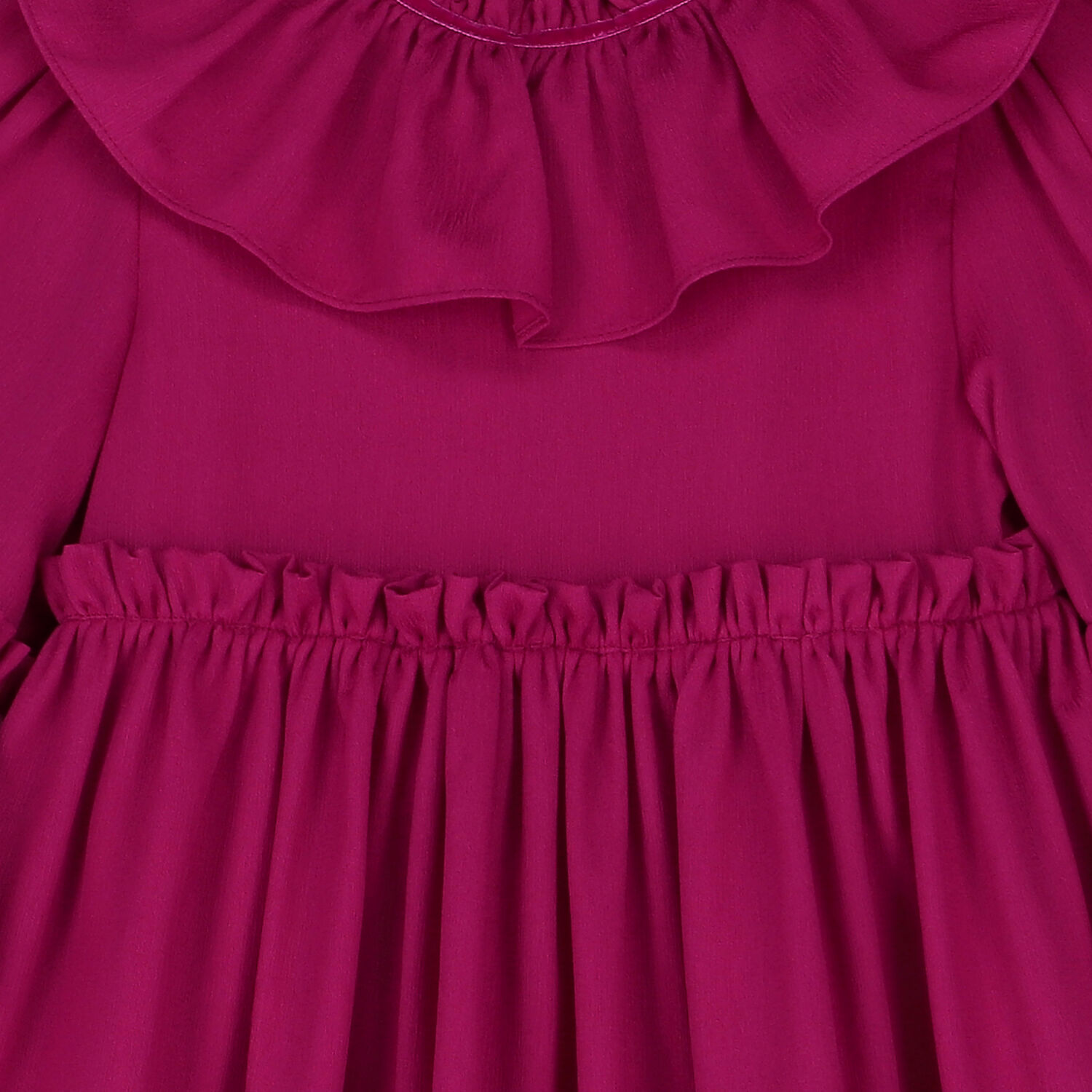 Girls Pink Tiered Dress, 1, hi-res image number null