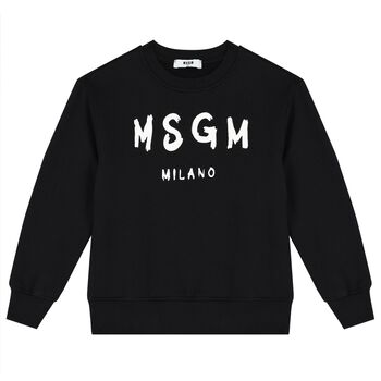 Black Logo Sweatshirt