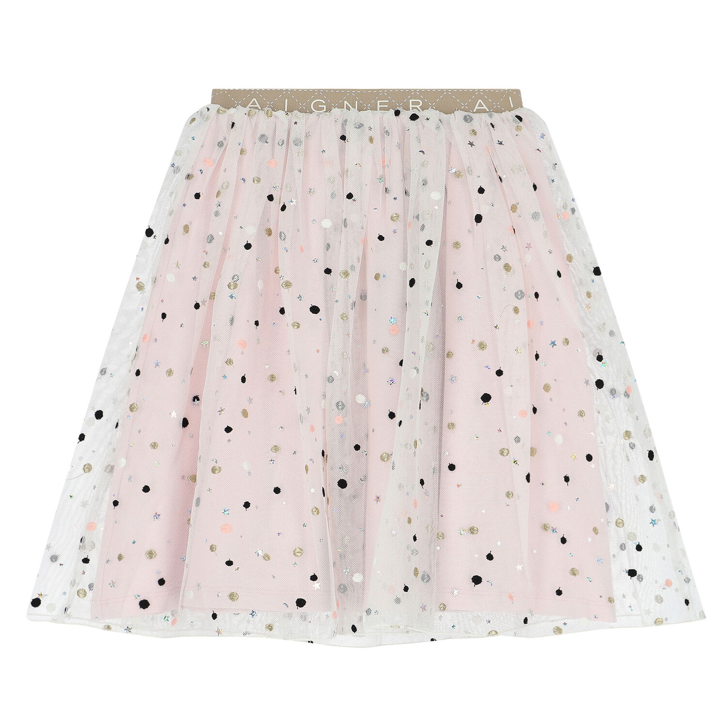 Girls Pink Tulle Skirt, 1, hi-res image number null
