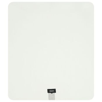 Baby Boys Grey & White Medusa Logo Blanket