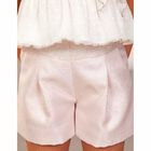 Girls Pink Shimmer Shorts, 1, hi-res