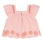 Younger Girls Coral Shorts Set, 1, hi-res