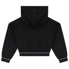 طقم بنات بنطلون بالشعار باللون الأسود, 1, hi-res