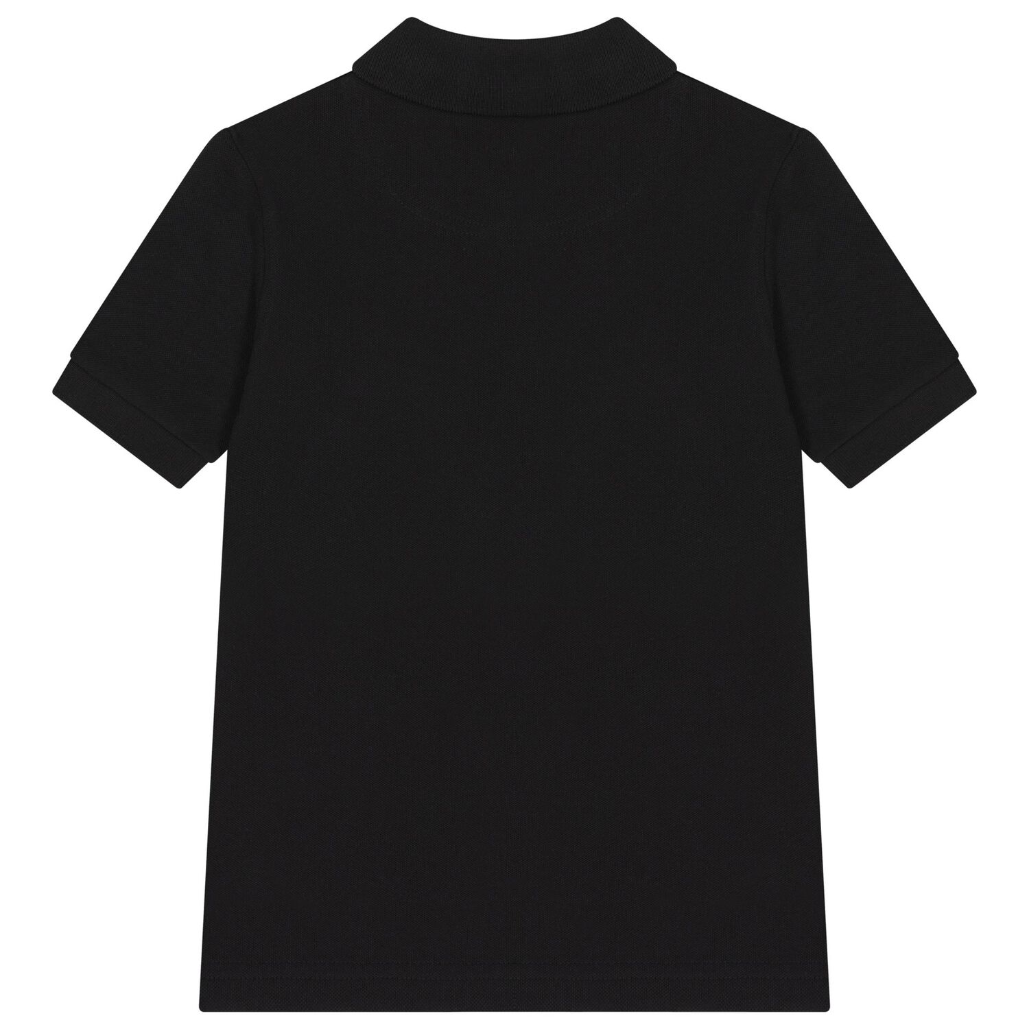 Boys Black Logo Polo Shirt, 1, hi-res image number null