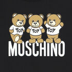 سويت شيرت بشعار تيدي باللون الأسود , 1, hi-res