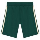 Boys Green Logo Shorts Set, 1, hi-res