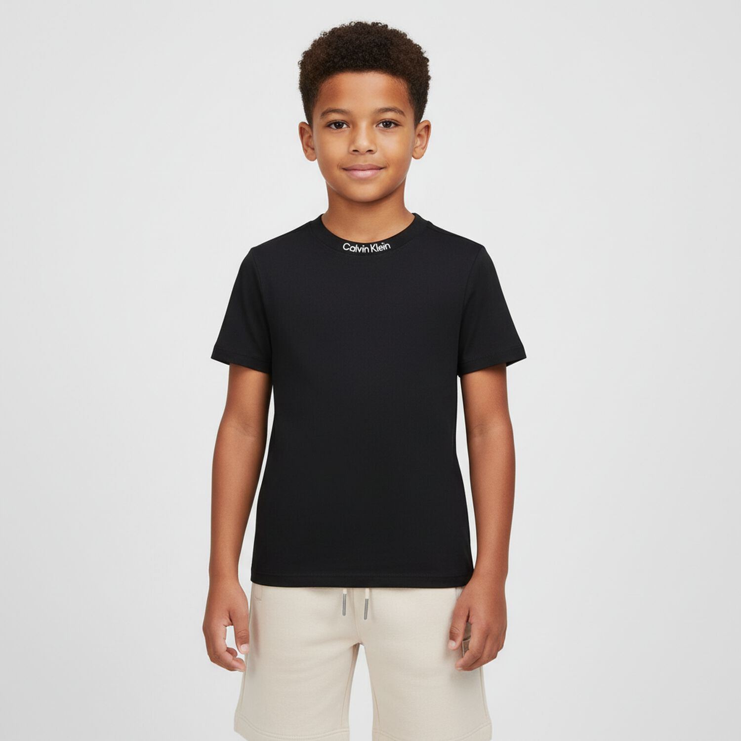 تي شيرتات بشعار أسود وأخضر للأولاد (عبوة من قطعتين), 1, hi-res