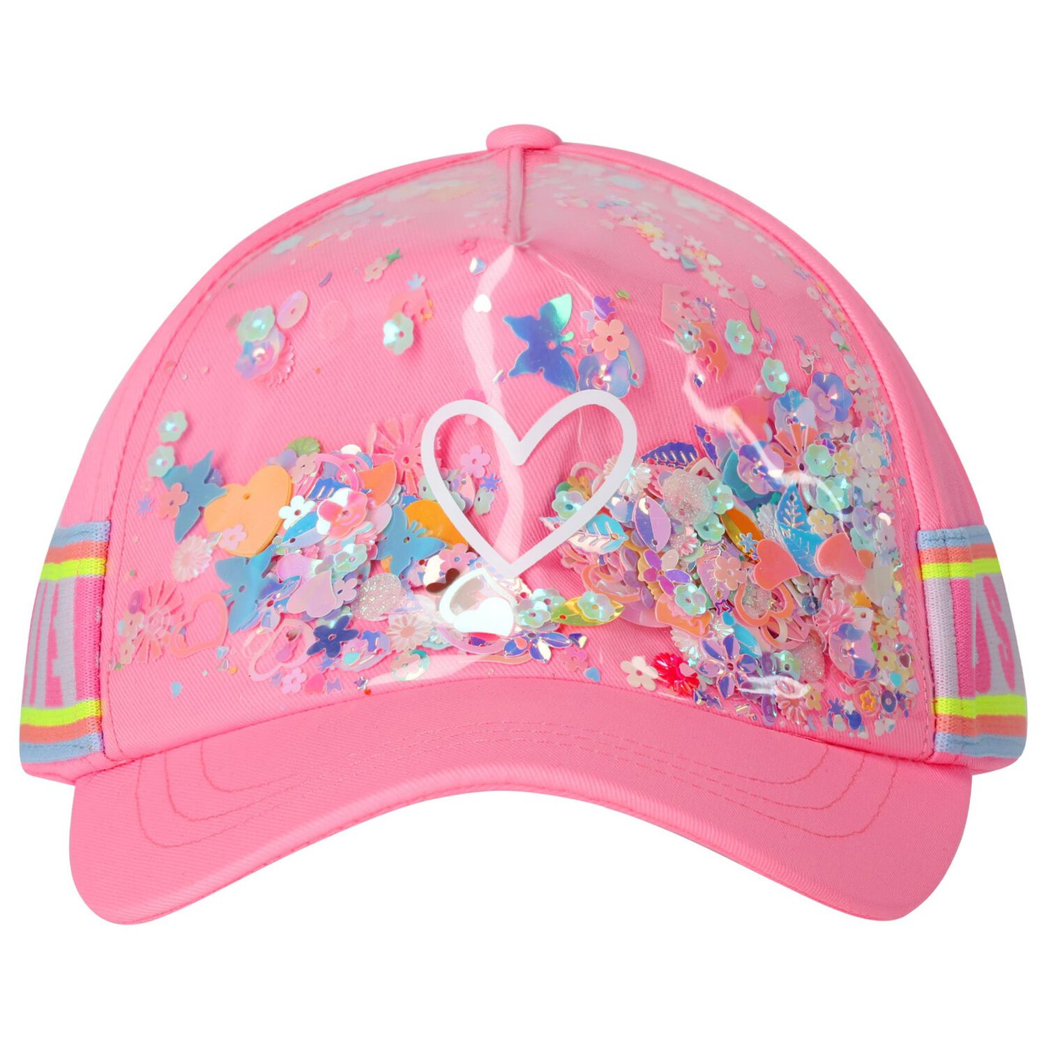 Girls Pink Logo Cap, 1, hi-res image number null