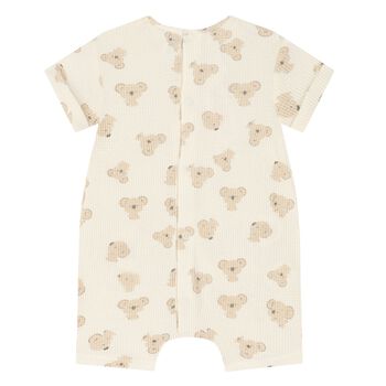 Baby Boys Beige Koala Romper