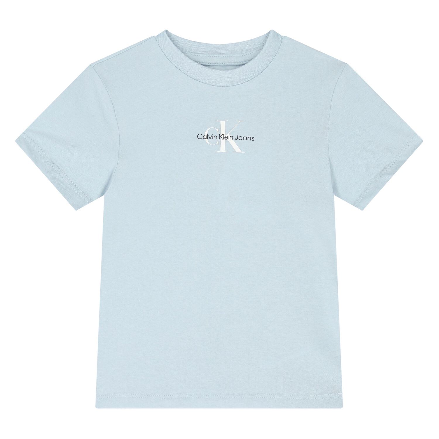 شورت أولاد بالشعار باللون الأزرق , 1, hi-res