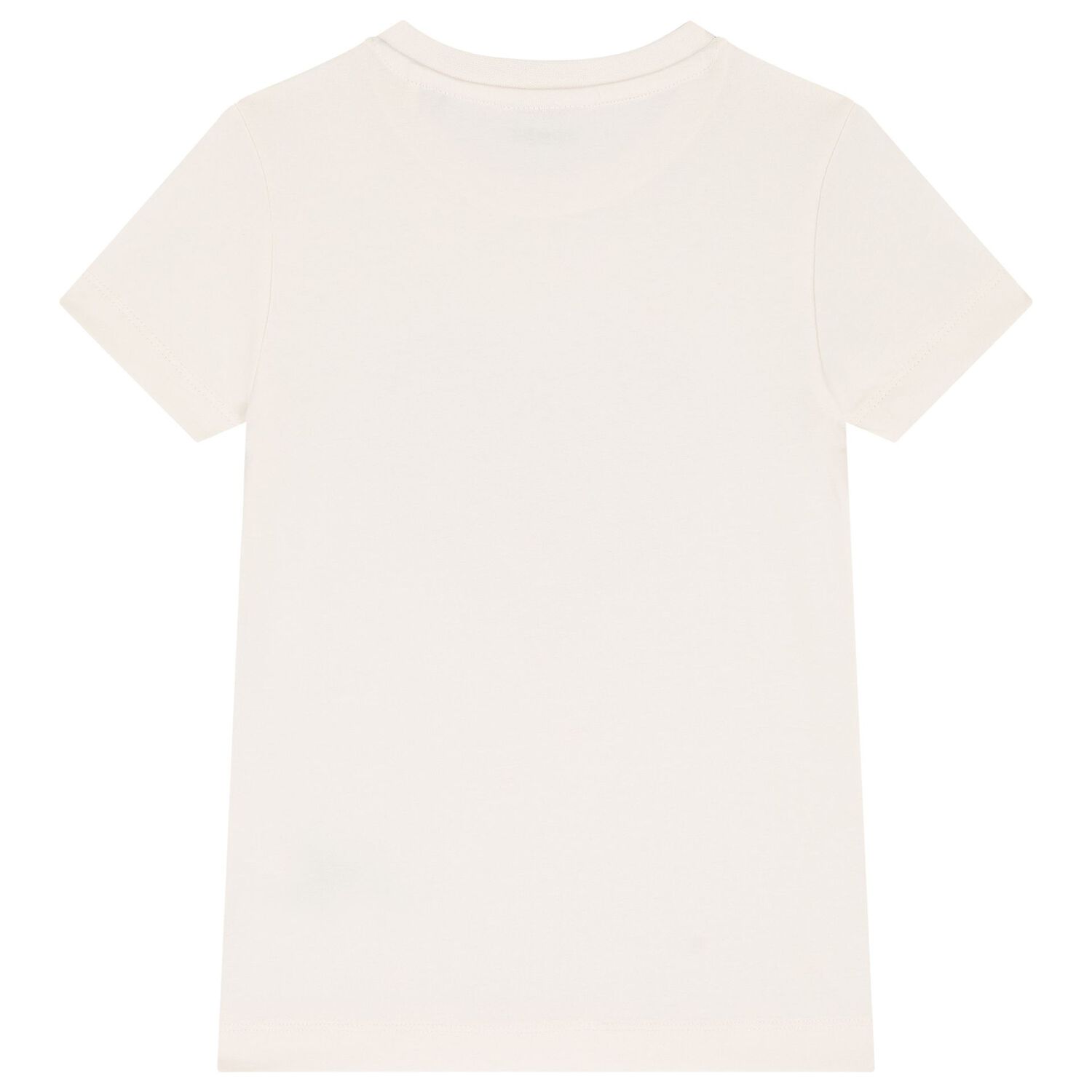 تي شيرت بناتي وردي اللون مزين بشعار أحجار الراين, 2, hi-res