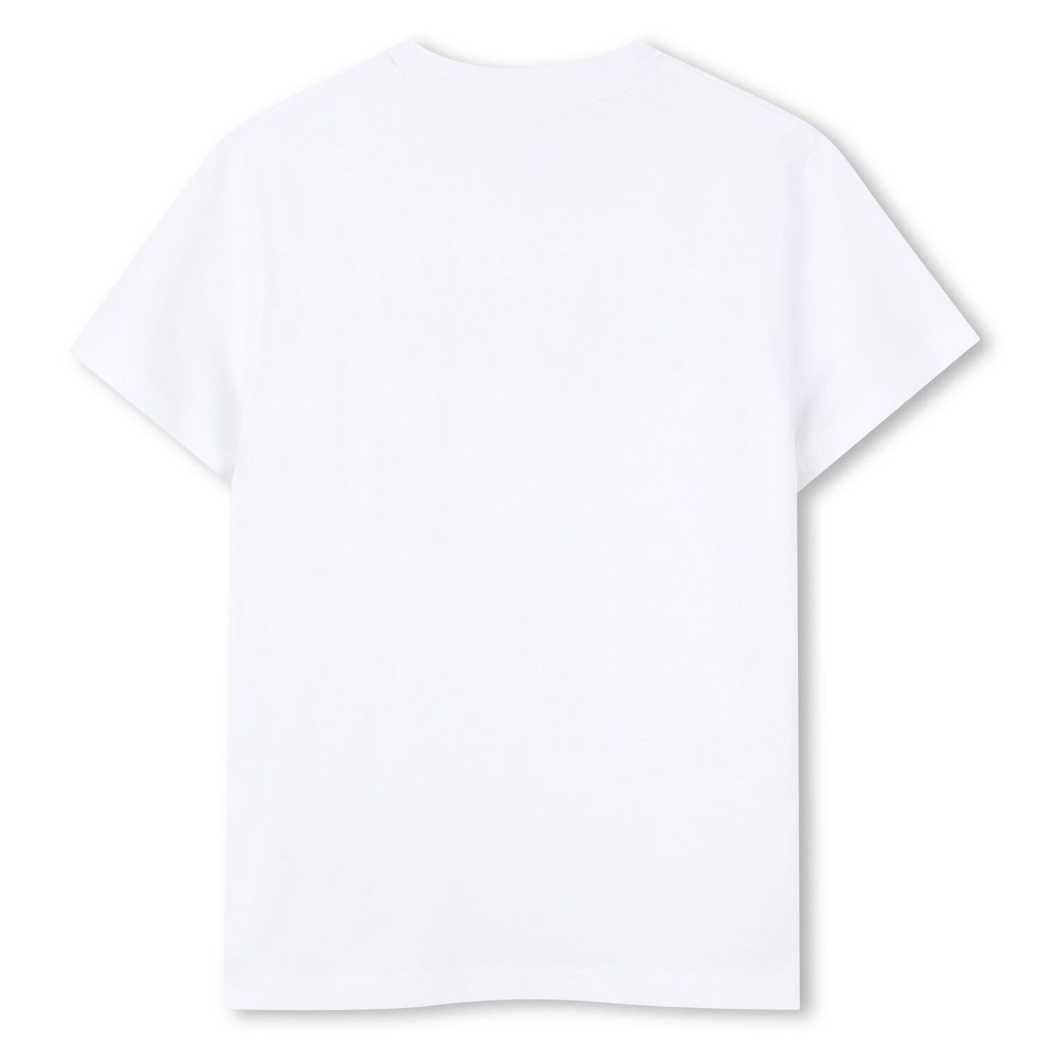 Boys White Logo T-Shirt, 2, hi-res