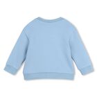Younger Boys Blue & Beige Ikonik Karl Tracksuit, 1, hi-res