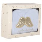 أفرول  مخملي بطبعة اجنحة باللون الأزرق للأولاد الصغار, 1, hi-res