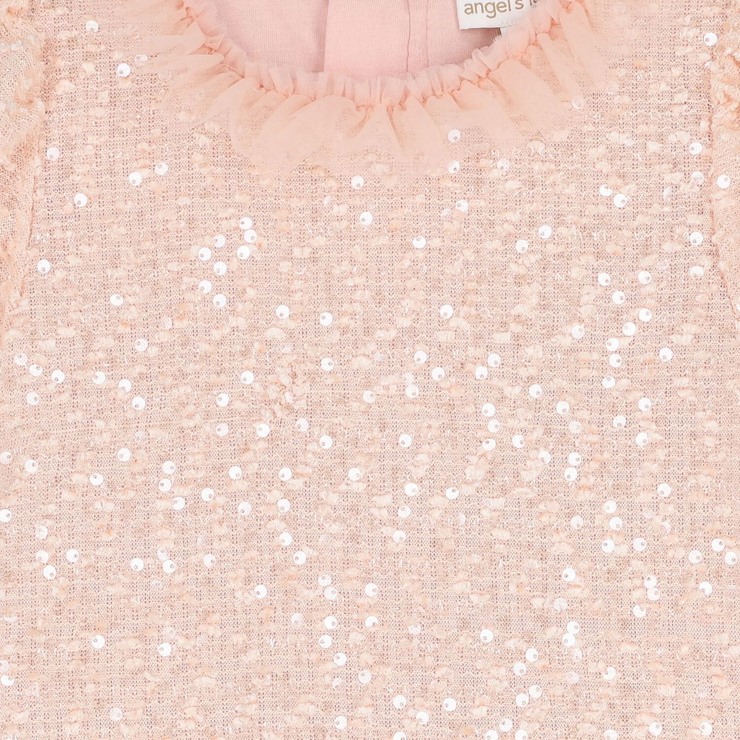 Girls Pink Embellished Dress, 1, hi-res