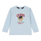 Baby Boys Blue Teddy Bear Joggers Set, 1, hi-res