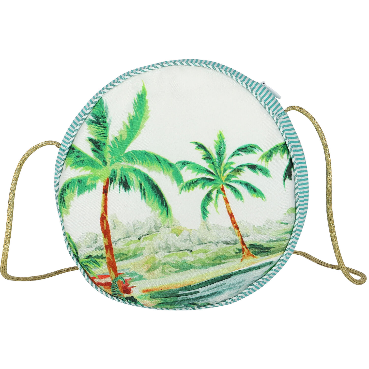 حقيبة كتف باللون الأخضر والأبيض, 1, hi-res