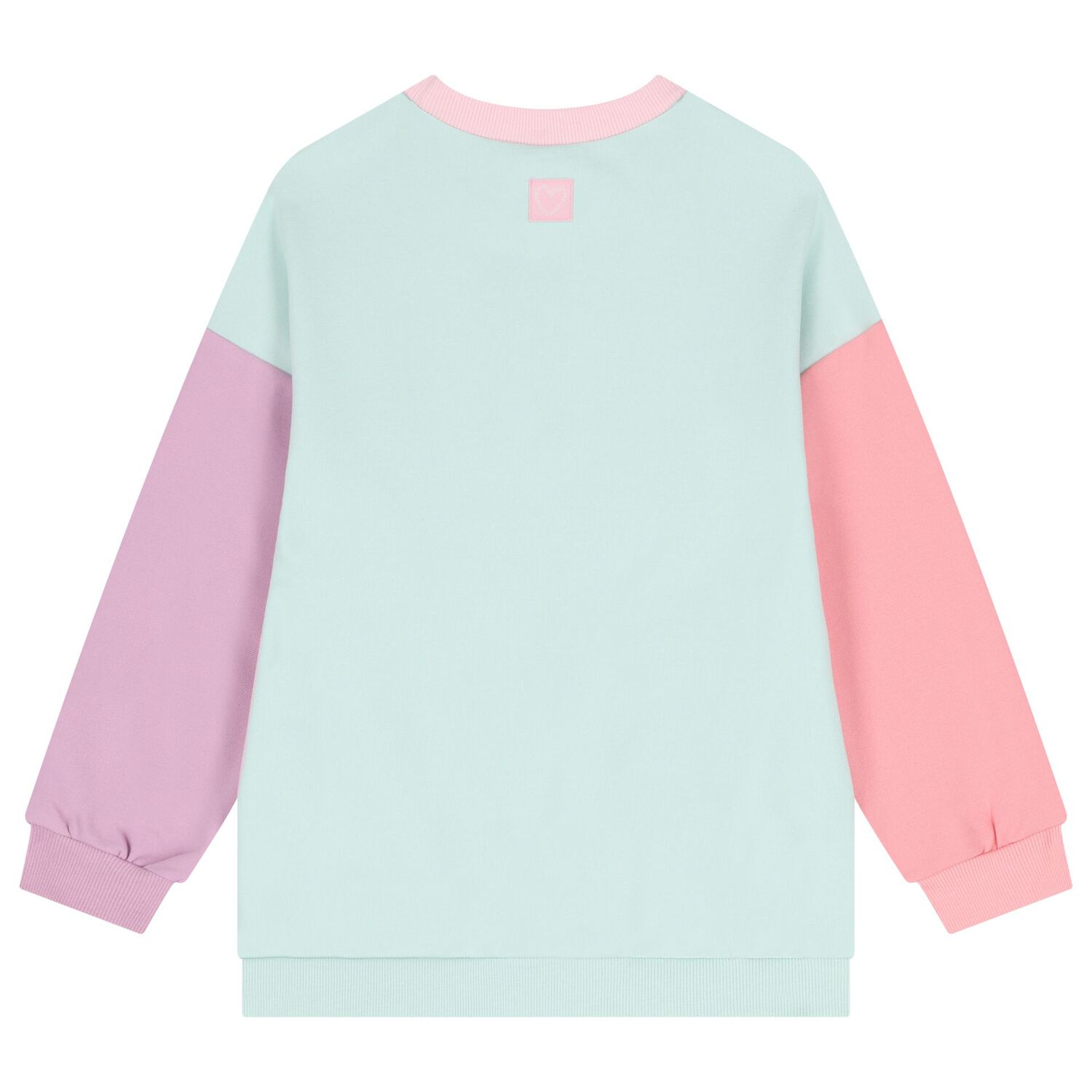 طقم ليجينز مزين بالزهور باللون الوردى والاخضر , 1, hi-res