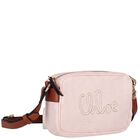 Girls Pink Logo Shoulder Bag, 1, hi-res