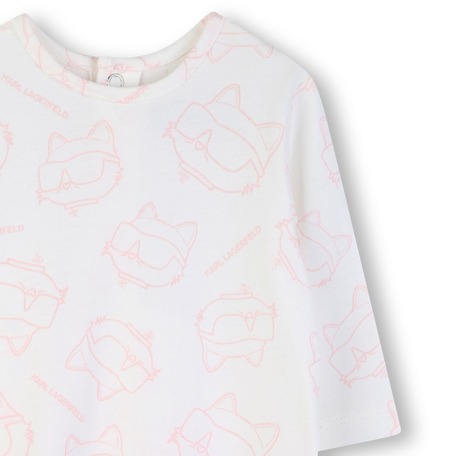 طقم هدايا ملابس اطفال من شوبيت باللونين الوردي و الابيض للبنات , 1, hi-res