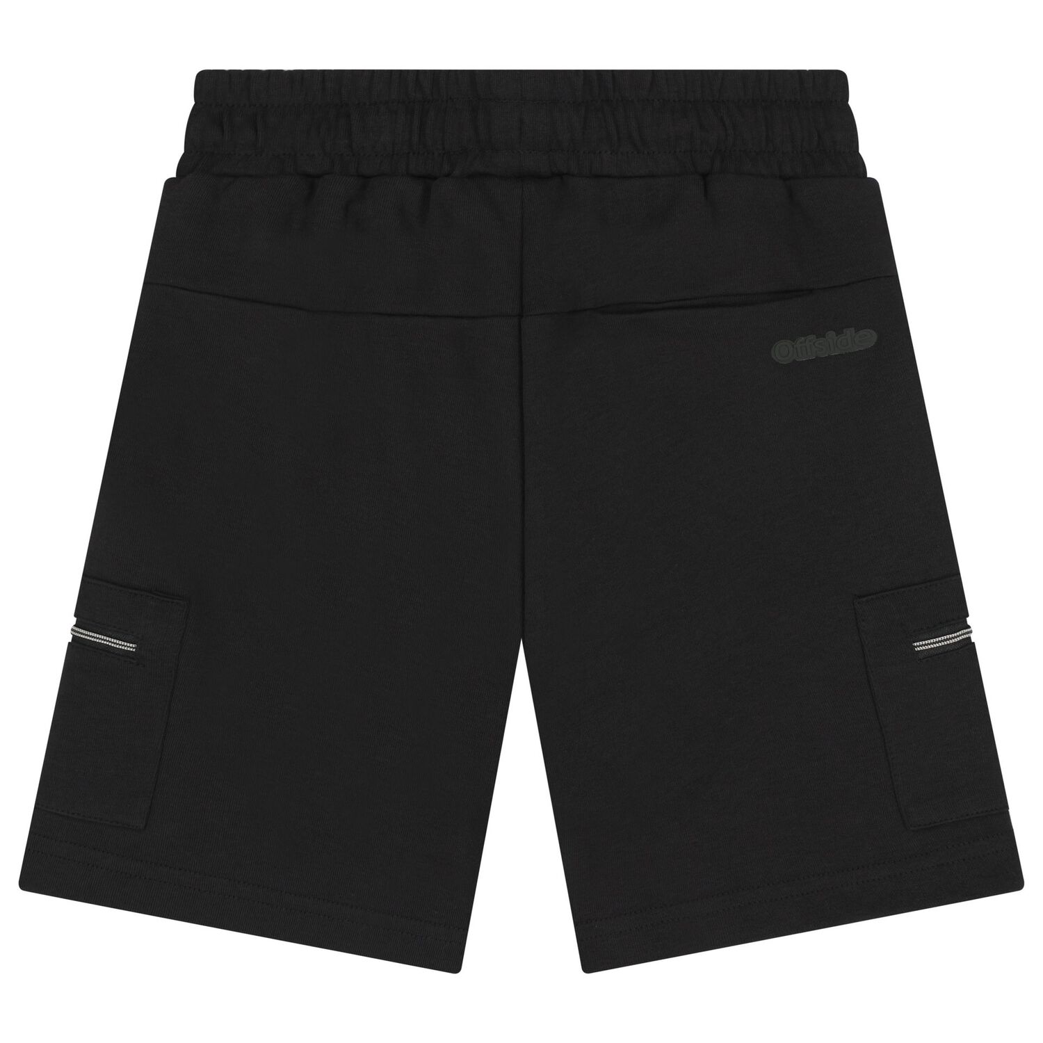 Boys Black Shorts, 1, hi-res
