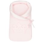 Baby Girls Pink Crown Nest, 1, hi-res