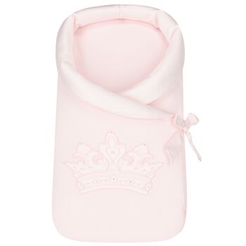 Baby Girls Pink Crown Nest