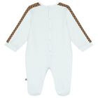 طقم أولاد هدايا  بالشعار باللون  الأزرق , 1, hi-res