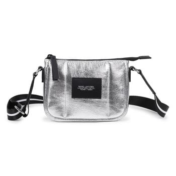 Girls Silver Logo Handbag