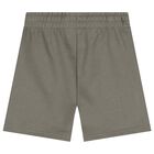 Green Logo Shorts , 2, hi-res