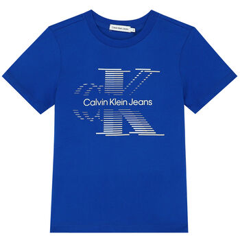 Boys Blue Logo T-Shirt