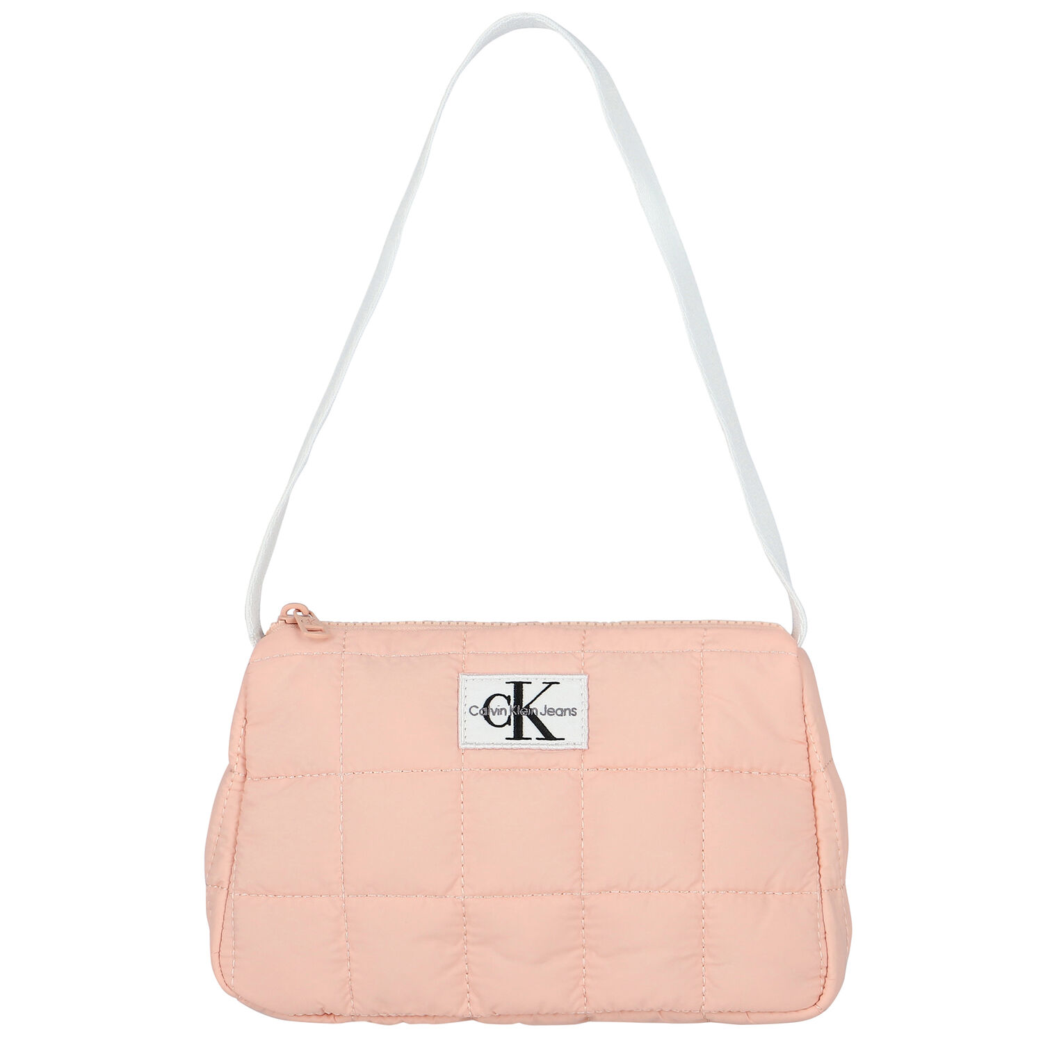 Girls Pink Logo Quilted Bag, 1, hi-res