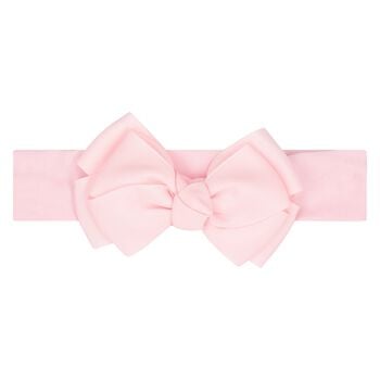 Baby Girls Pink Bow Headband