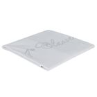 بطانية باللون بيضاء مزينة بشعار للبنات , 1, hi-res