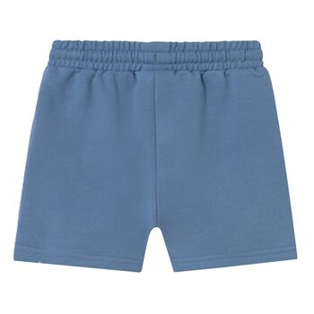 Younger Boys Blue Shark Shorts