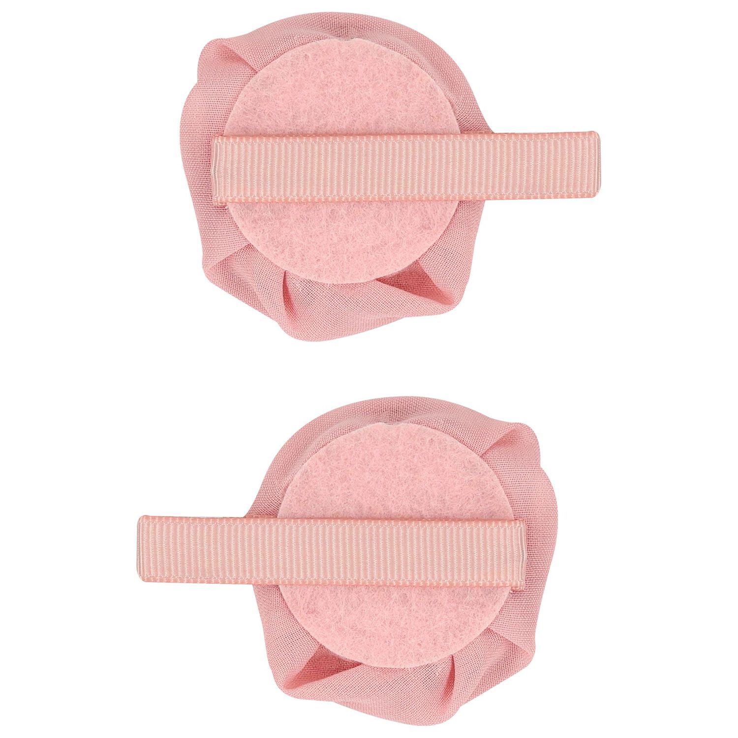 Girls Pink Rosebud Hairclips ( 2-Pack ), 1, hi-res
