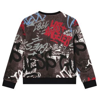 Boys Multi-Coloured Logo Sweatshirt