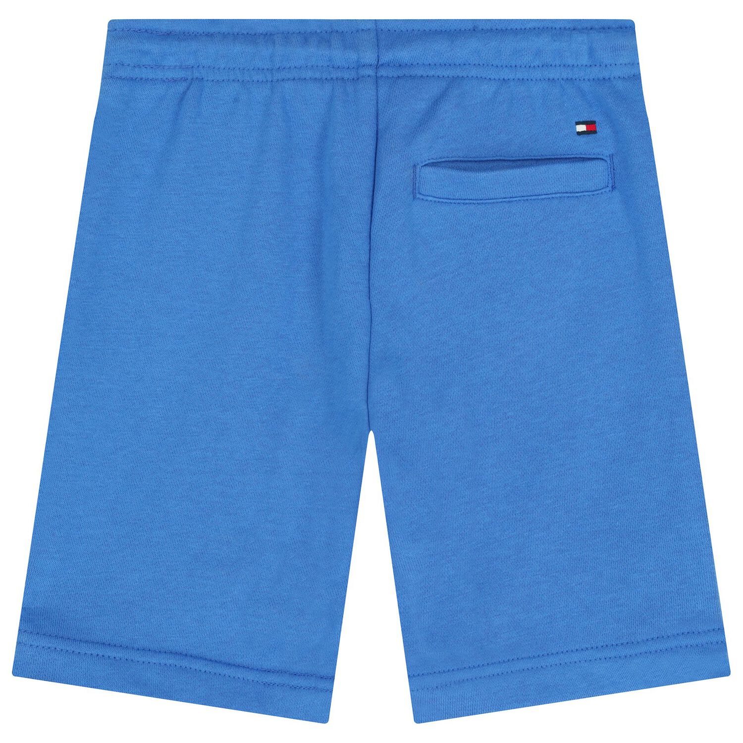 Boys Navy Blue Logo Shorts, 2, hi-res