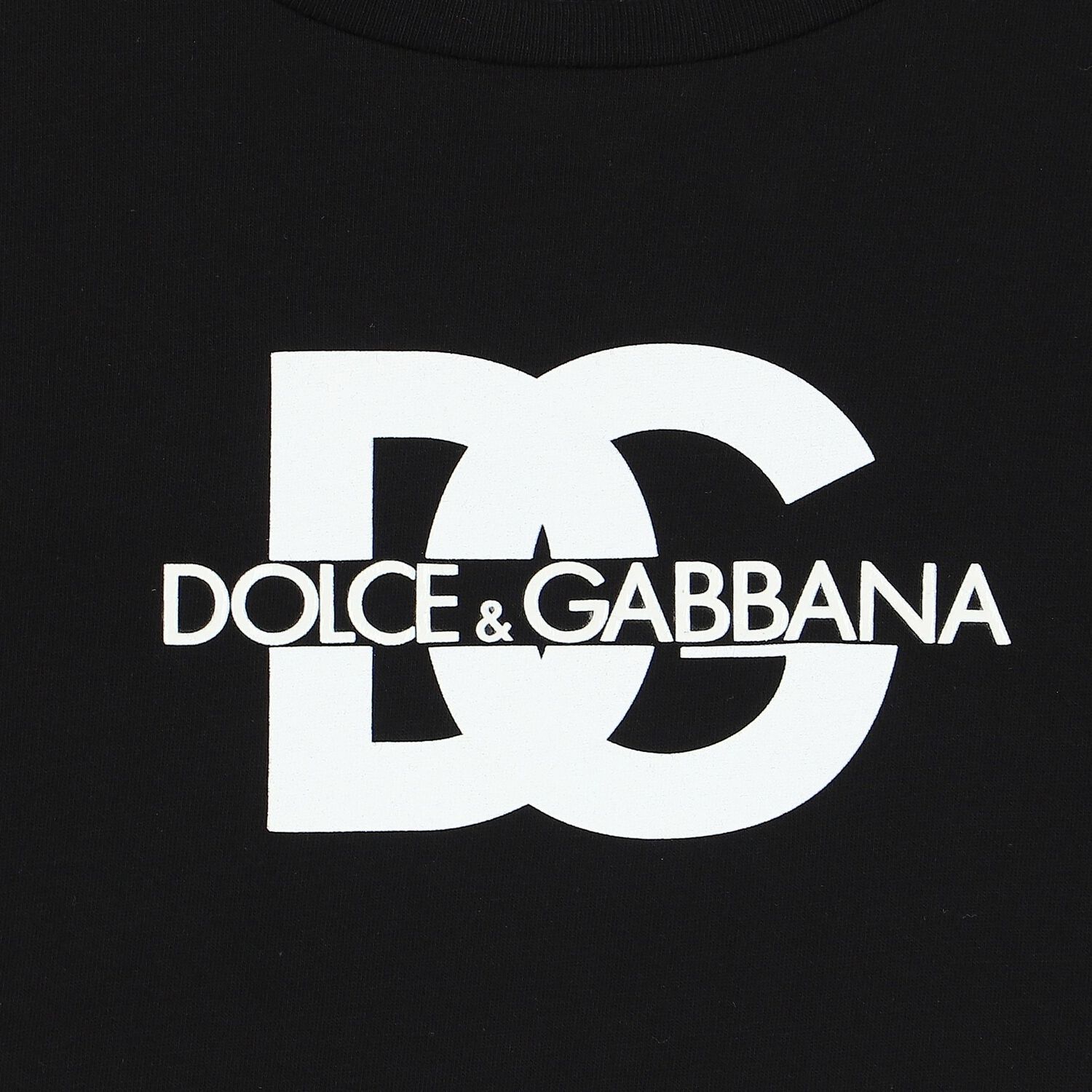 تيشيرت بالشعار باللون الأسود, 1, hi-res