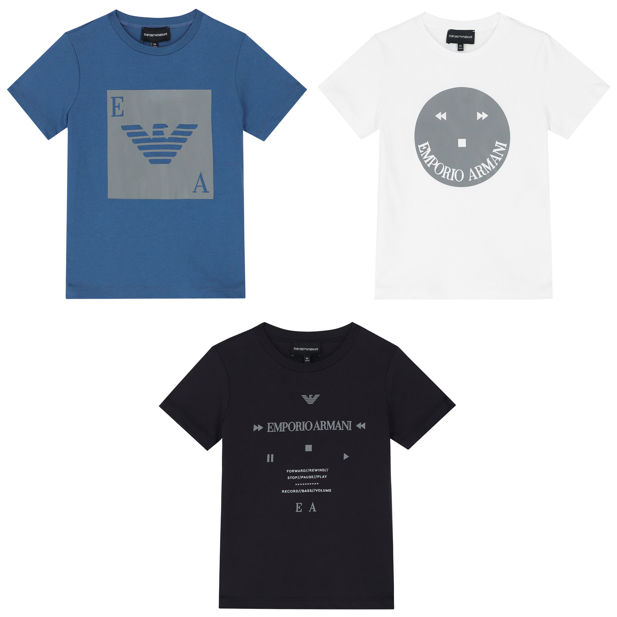 Armani t shirt deals 3 pack