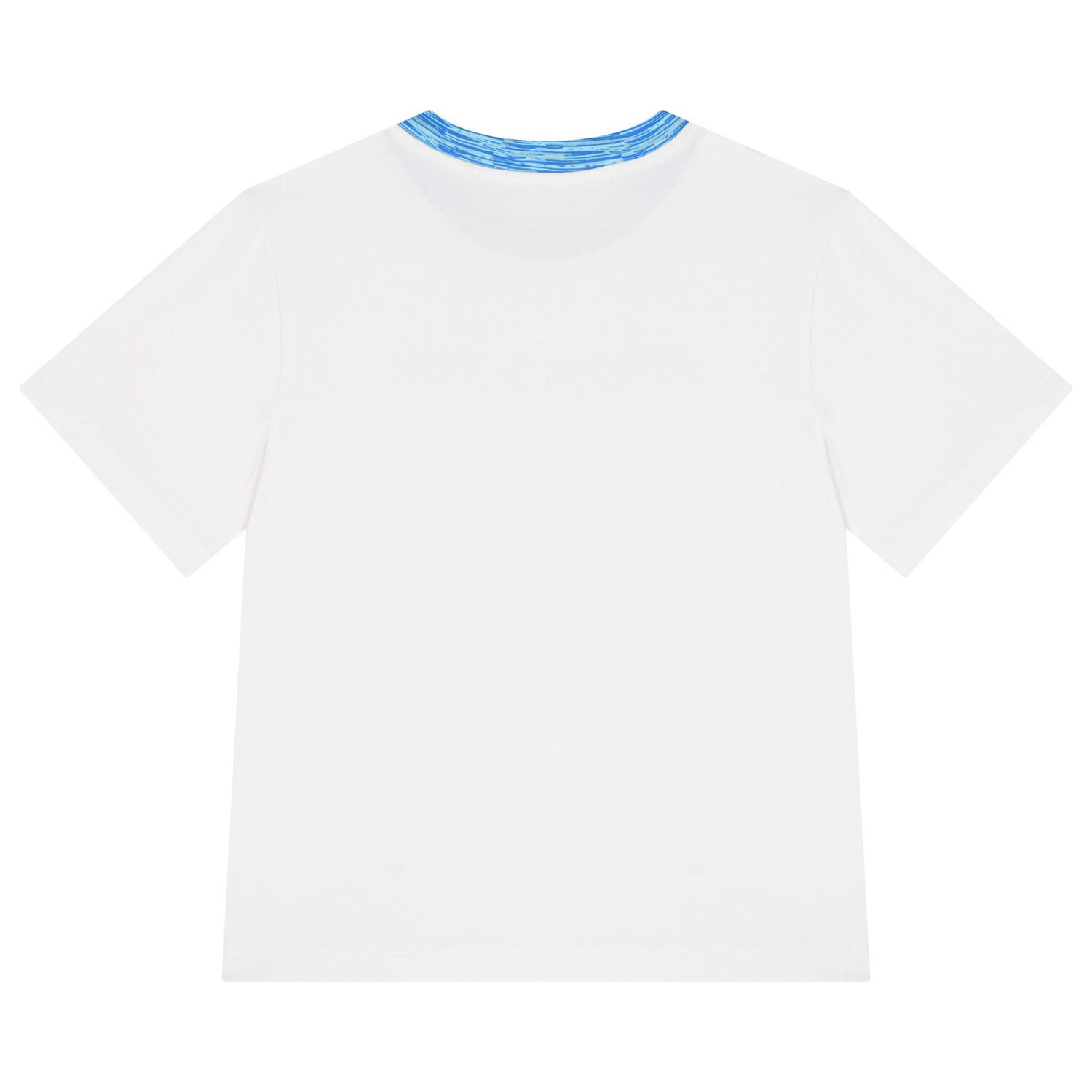 Boys White & Blue Logo T-Shirt, 1, hi-res image number null